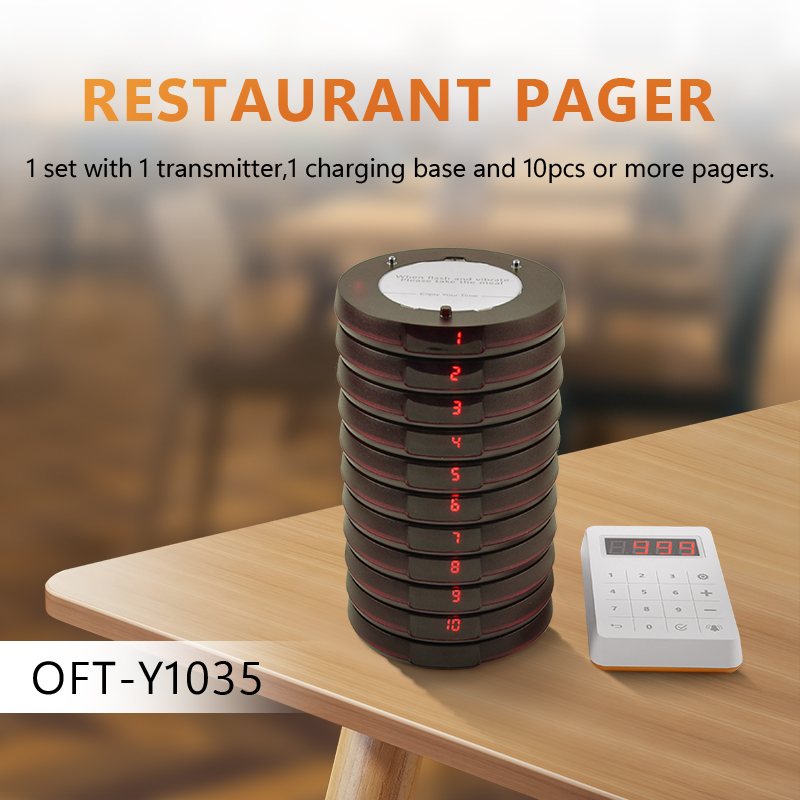 Church Nursery Pager System | STMITE-10-Y35 product image from the STMITE product library