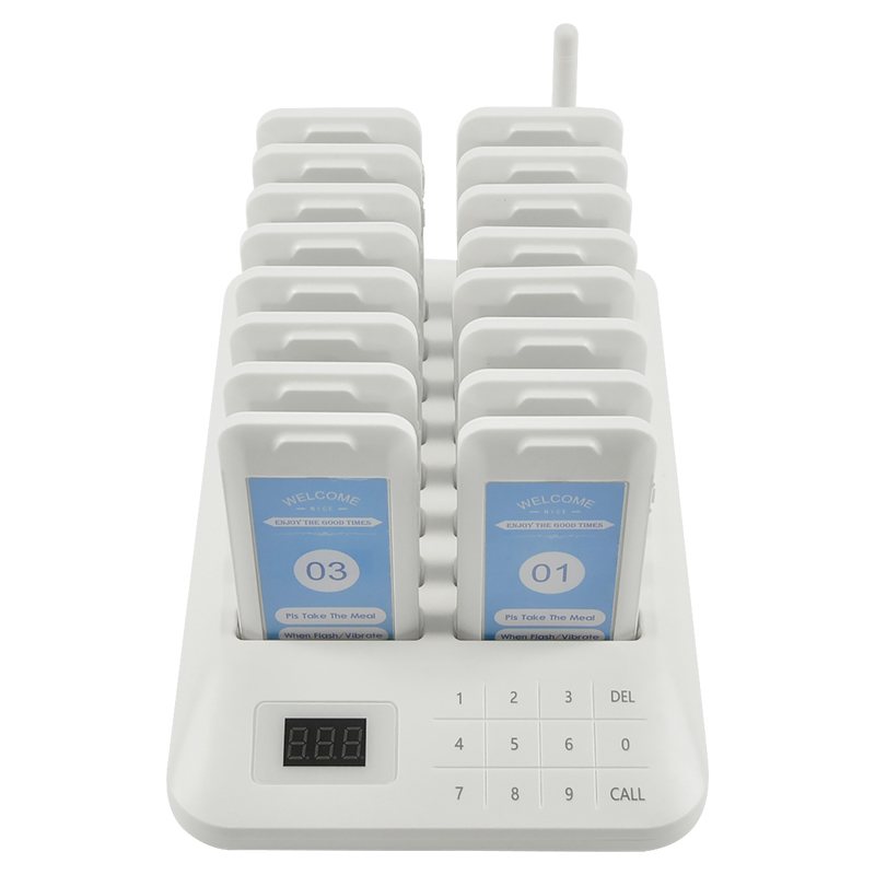 STMITE-16-F16S wireless guest pager system