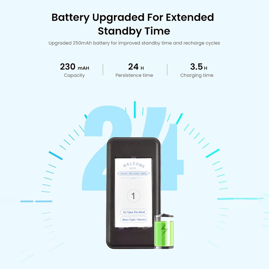 STMITE-16-F16 counter setup and charging routine